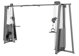 Кроссовер с изменением высоты ZSO E-3016 (Adjustable Crossover). Стек 2x95 кг.