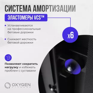 Беговая дорожка домашняя OXYGEN FITNESS X-CONCEPT SPORT