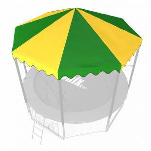 Крыша для батута Unix Line 8 ft (синий/желтый, зеленый/желтый)