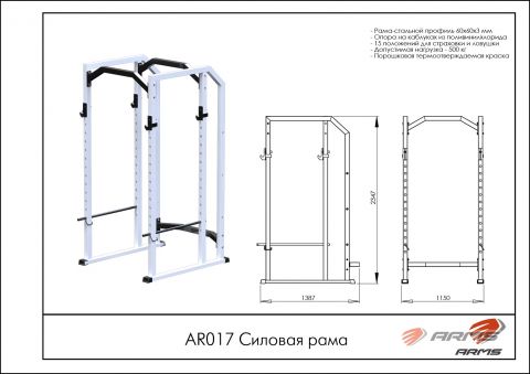 Силовая рама AR017