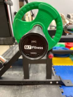 Диски обрезиненные GLT Fitness цветные (51мм)