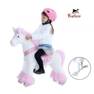 Лошадка Поницикл (Ponycycle) Единорог (Ux402) с ручным тормозом.