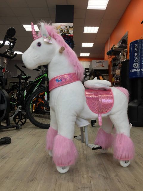 Лошадка Поницикл (Ponycycle) Единорог (Ux402) с ручным тормозом.