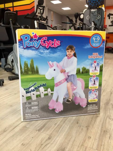 Лошадка Поницикл (Ponycycle) Единорог (Ux402) с ручным тормозом.