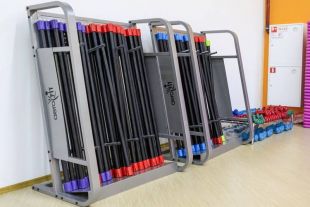 Стойка для бодибаров AeroFIT RK-BB-5 (6 секций, на 100 шт)