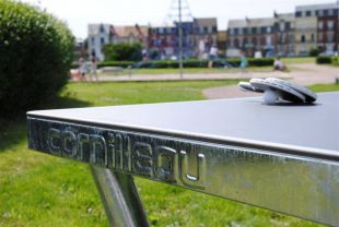 Теннисный стол всепогодный антивандальный Cornilleau Park Grey